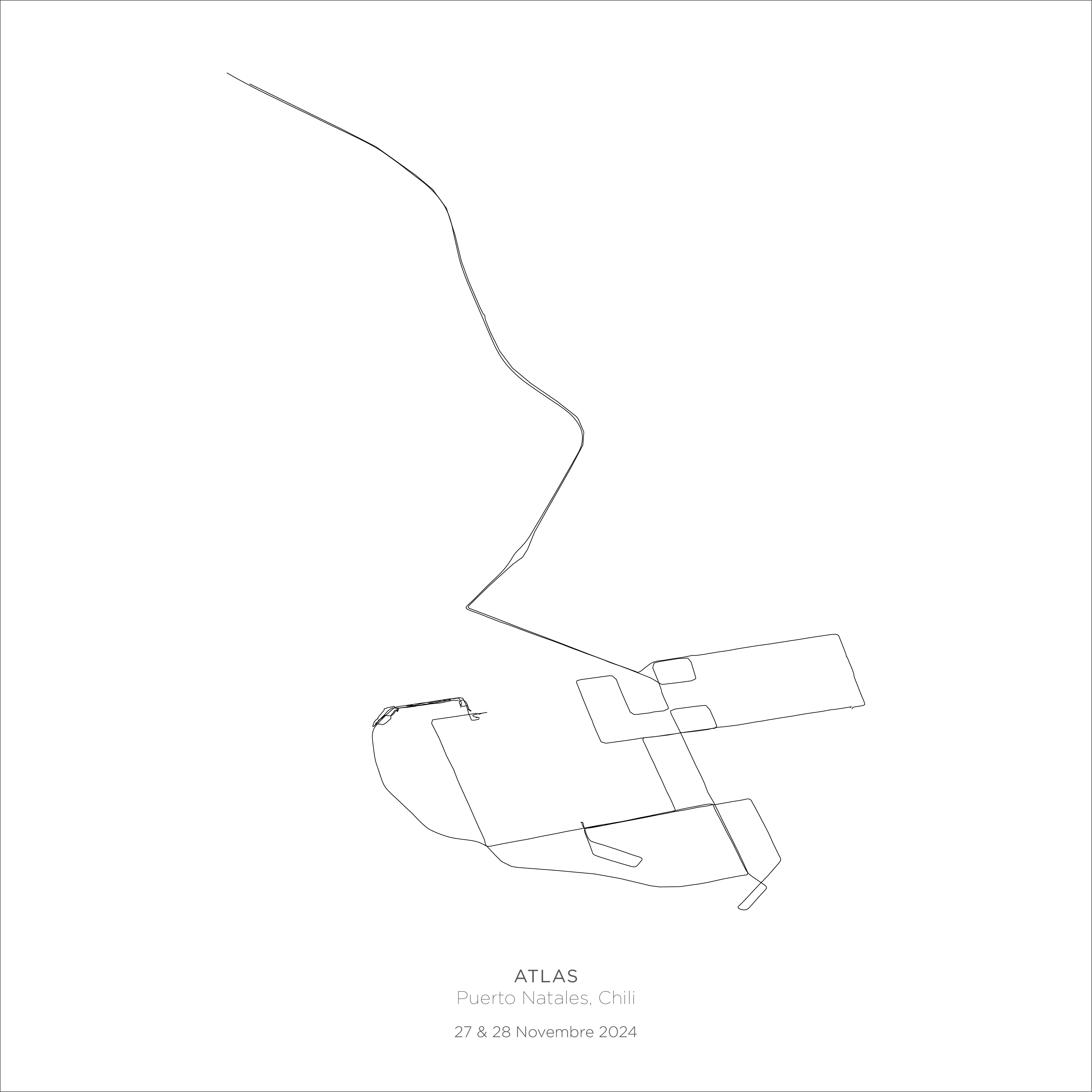 Hodographie Atlas-Puerto Natales 2024